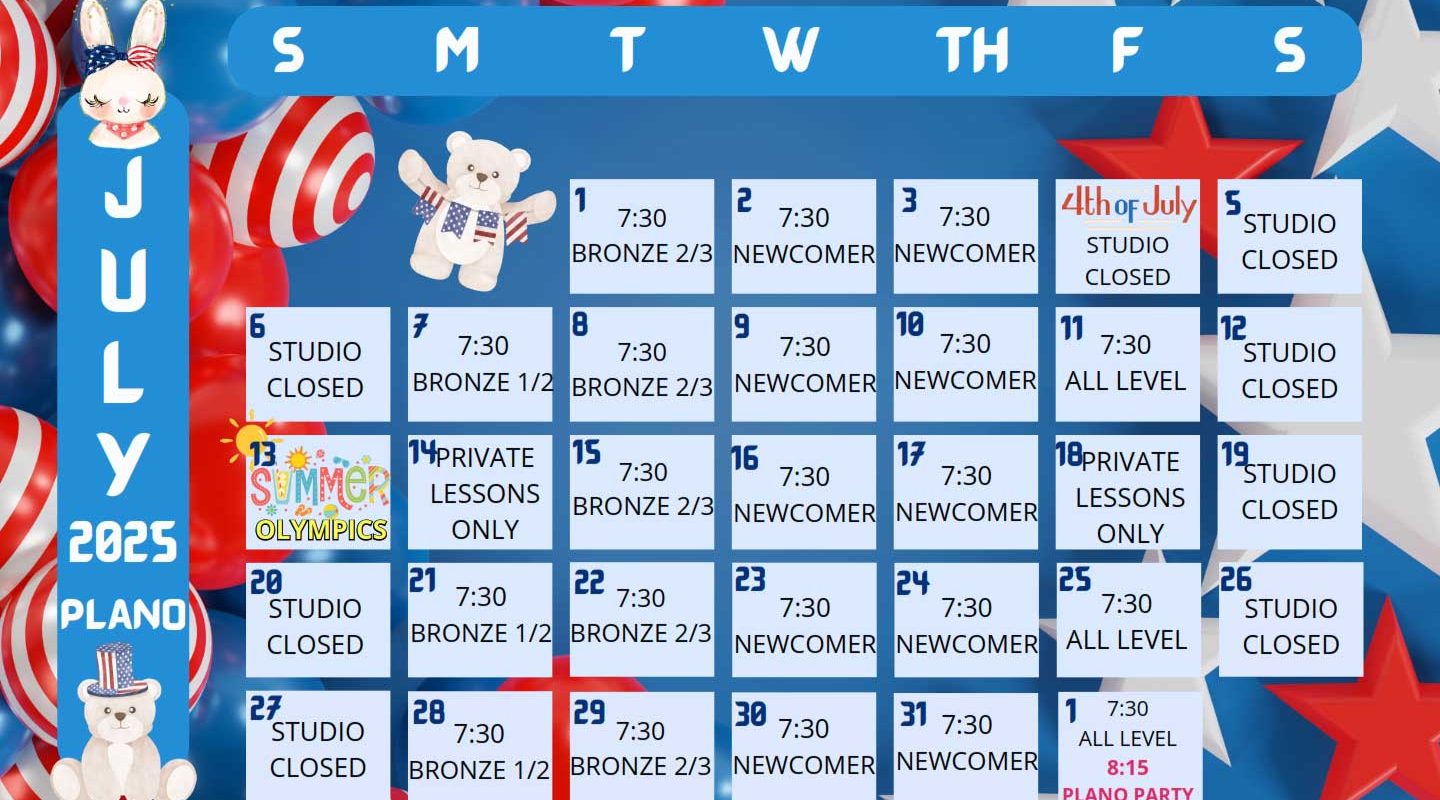 Plano July 2025